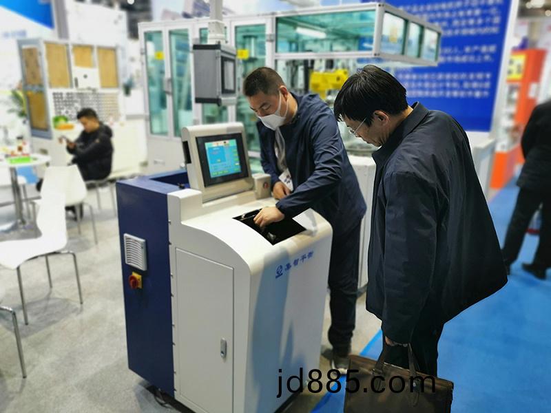 集智平衡机参加上海法兰克福汽配展